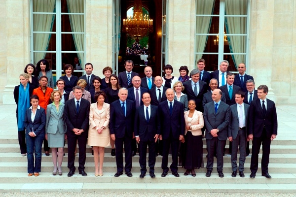 gouvernement Ayrault Hollande 2012